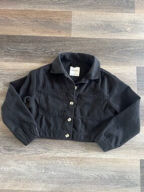 (12) Bluenotes Black crop Jacket